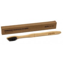Zew For Men Bambusowa szczoteczka do zbw dla dorosych 100% biodegradowalna