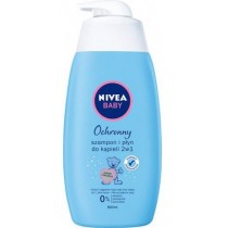 Nivea Baby 2in1 ochronny szampon i pyn do kpieli dla dzieci 500ml