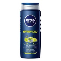 Nivea Men Energy el pod prysznic do twarzy, ciaa i wosw 24H Fresh Effect 500ml