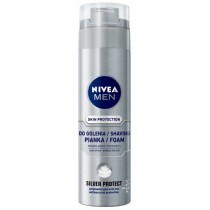 Nivea Men Skin Protection pianka do golenia Silver Protect 200ml