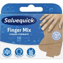 Salvequick Finger Mix plastry opatrunkowe na palce 18szt