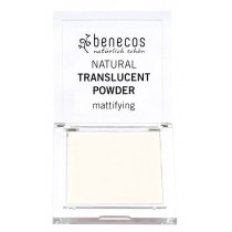 Benecos Natural Translucent Mattifying Powder naturalny transparentny puder matujacy Mission Invisible 6,5g