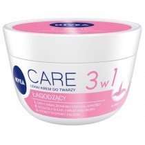 Nivea Care 3w1 agodzcy lekki krem do twarzy 100ml