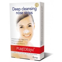 Purederm Deep Cleansing Nose Strips głęboko oczyszczające plastry na nos 6 szt