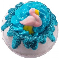 Bomb Cosmetics Flock Star Bath Blaster musująca kula do kąpieli 160g