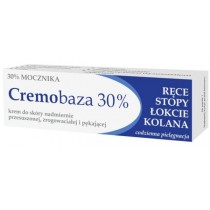 Cremobaza 30% Mocznika krem do skóry nadmiernie przesuszonej zrogowaciałej i pękającej 30g