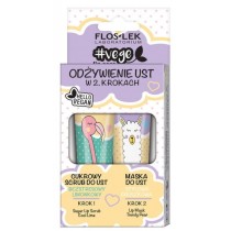 Floslek Vege Lip Care odżywienie ust w 2 krokach 2x14 g