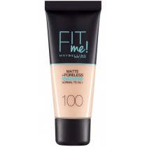 Maybelline Fit Me Matte Poreless podkad matujcy do twarzy 100 Warm Ivory 30ml