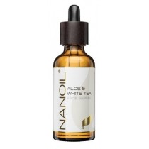 Nanoil Aloe & White Tea Face Serum serum do twarzy z aloesem i bia�� herbat� 50ml