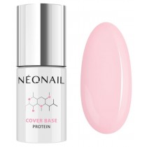 NeoNail Professional Cover Base Protein proteinowa baza do lakieru hybrydowego Nude Rose 7,2ml