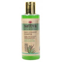 Sattva Hair Cleanser szampon zio�owy Neem & Aloe Vera 210ml