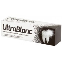 Ultrablanc Wybielajca czarna pasta do zbw z wglem aktywnym 75ml