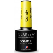 Claresa Soak Off UV/LED Candy lakier hybrydowy 1 5g