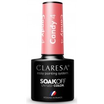 Claresa Soak Off UV/LED Candy lakier hybrydowy 4 5g