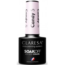Claresa Soak Off UV/LED Candy lakier hybrydowy 5 5g