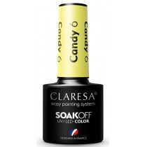 Claresa Soak Off UV/LED Candy lakier hybrydowy 6 5g