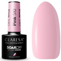 Claresa Soak Off UV/LED Pink lakier hybrydowy 510 5g