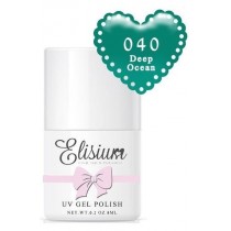 Elisium UV Gel Polish lakier hybrydowy do paznokci 040 Deep Ocean 8ml