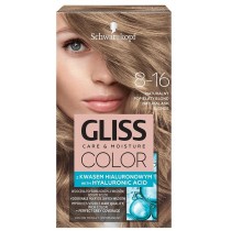 Schwarzkopf Gliss Color krem koloryzujący do włosów 8-16 Naturalny Popielaty Blond