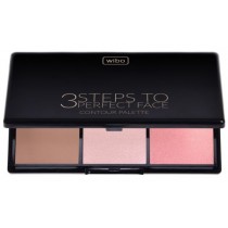 Wibo 3 Steps to Perfect Face Contour Palette paleta do konturowania twarzy Light 10g