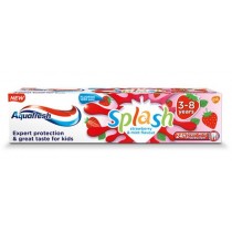 Aquafresh Splash Toothpaste pasta do zębów dla dzieci Strawberry & Mint 50ml