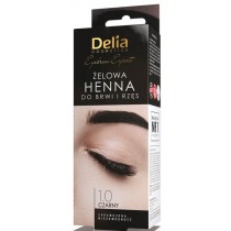 Delia Henna do brwi i rzęs żelowa 1.0 Czerń 15ml