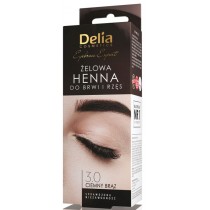 Delia Henna do brwi i rzs elowa 3.0 Ciemny Brz 15ml