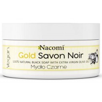 Nacomi Savon Noir czarne mydo Gold 125g