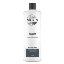 Nioxin System 2 Cleanser Shampoo Noticeably Thinning szampon na wypadajce wosy 1L