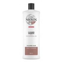 Nioxin System 3 Cleanser Shampoo Normal To Thin-Looking szampon do prostych i krconych wosw 1L
