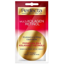 Perfecta Multi Kolagen Retinol maska na twarz, szyję i dekolt 8ml