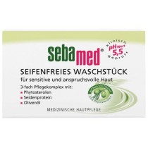 Sebamed Sensitive Skin bezalkaliczna oliwkowa kostka myjca 150g