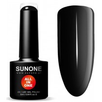 Sunone All In One lakier hybrydowy 3w1 Czarna Inez 5ml