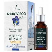 Uzdrovisco Roślinnie Aktywne serum przeciw niedoskonałościom Fiołek 30ml