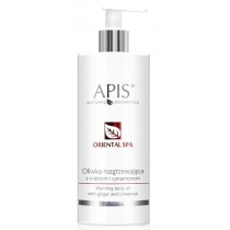 Apis Oriental Spa rozgrzewajca oliwka do masau z imbirem i cynamonem 500ml