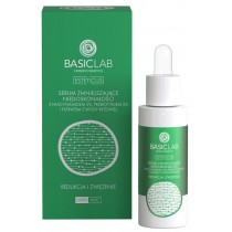 Basiclab Serum zmniejszajce niedoskonaoci z niacynamidem 5%, prebiotykiem 5% i filtrem z wody ryowej 30ml