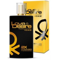 Love & Desire Premium Edition Femme 2x Stronger Pheromones feromony dla kobiet 100ml spray