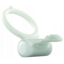 Marc Dorcel Power Clit Phospho fluorescencyjny piercie na penisa z wibracjami