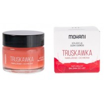 Mohani Nawilżająco-ochronny balsam do ust Truskawka 15ml