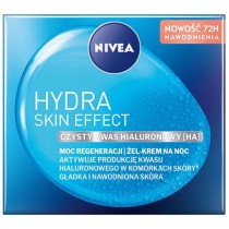 Nivea Hydra Skin Effect moc regeneracji żel-krem na noc 50ml