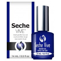Seche Vive Gel Effect Top Coat szybkoschnący utwardzacz do lakieru do paznokci 14ml