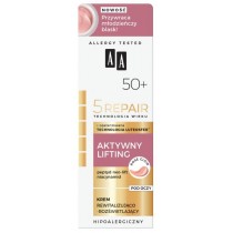 AA 5 Repair Technologia Wieku aktywny lifting krem rewitalizująco-rozświetlający pod oczy 50+ Rose Glow 15ml