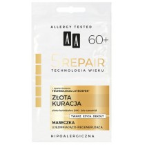 AA 5 Repair Technologia Wieku zota kuracja maseczka ujdrniajco-regenrujca 60+ 2x4ml