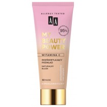 AA My Beauty Power rozwietlajcy podkad z witamin C naturalny blask 02 Nude 30ml
