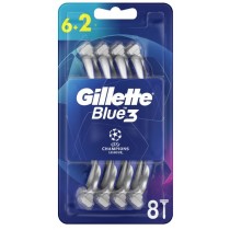 Gillette Blue III Champions jednorazowe maszynki do golenia dla mężczyzn 8szt