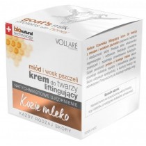 Vollare Kozie Mleko krem do twarzy liftingujcy na dzie i noc 50ml