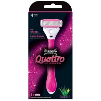 Wilkinson Sword Quattro For Women maszynka do golenia z czterema ostrzami dla kobiet