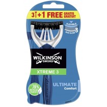 Wilkinson Sword Xtreme3 Ultimate Plus maszynki jednorazowe do golenia 4szt