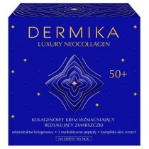 Dermika Luxury Neocollagen 50+ kolagenowy krem wzmacniajcy do redukcji zmarszczek na dzie/na noc 50ml