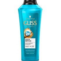 Gliss Aqua Revive Moisturizung Shampoo szampon nawilajcy do wosw normalnych i suchych 400ml
